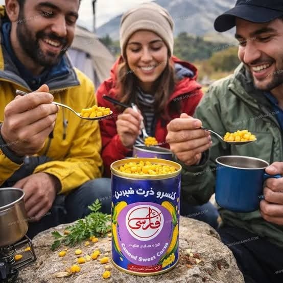 کنسرو ذرت فارسی انتخابی خوش طعم برای سفره ایرانی